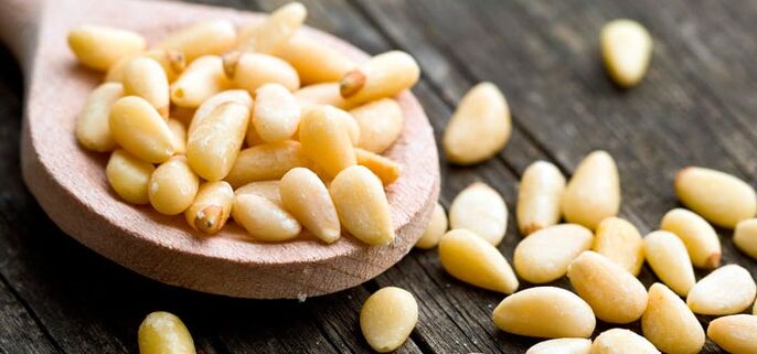 pine nuts for strength